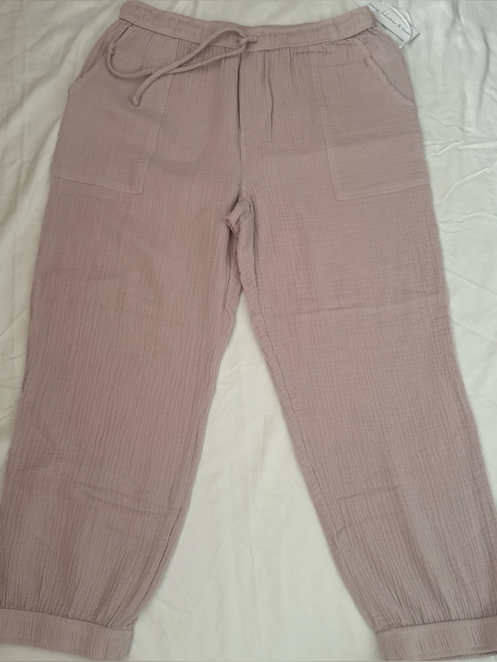 Young Fabulous & Broke Dusty Mauve Track Pants & Top Set - Picture 13 of 13